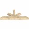Ekena Millwork Richland Rough Sawn Timber Gable Bracket, Douglas Fir, 72"W x 33"H x 6"D x 6"F, 11/12 Pitch GBW072X33X0606RIC00RDF - alternate 2